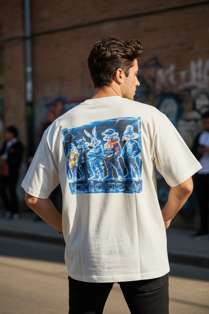 Remera Oversized ADI Iced Toons