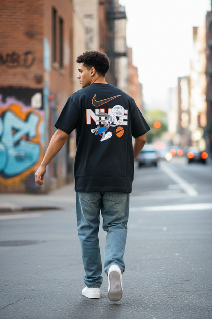Remera Oversized NK That's All Folks
