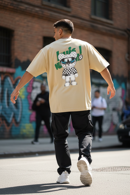 Remera Oversized LV Bear Style