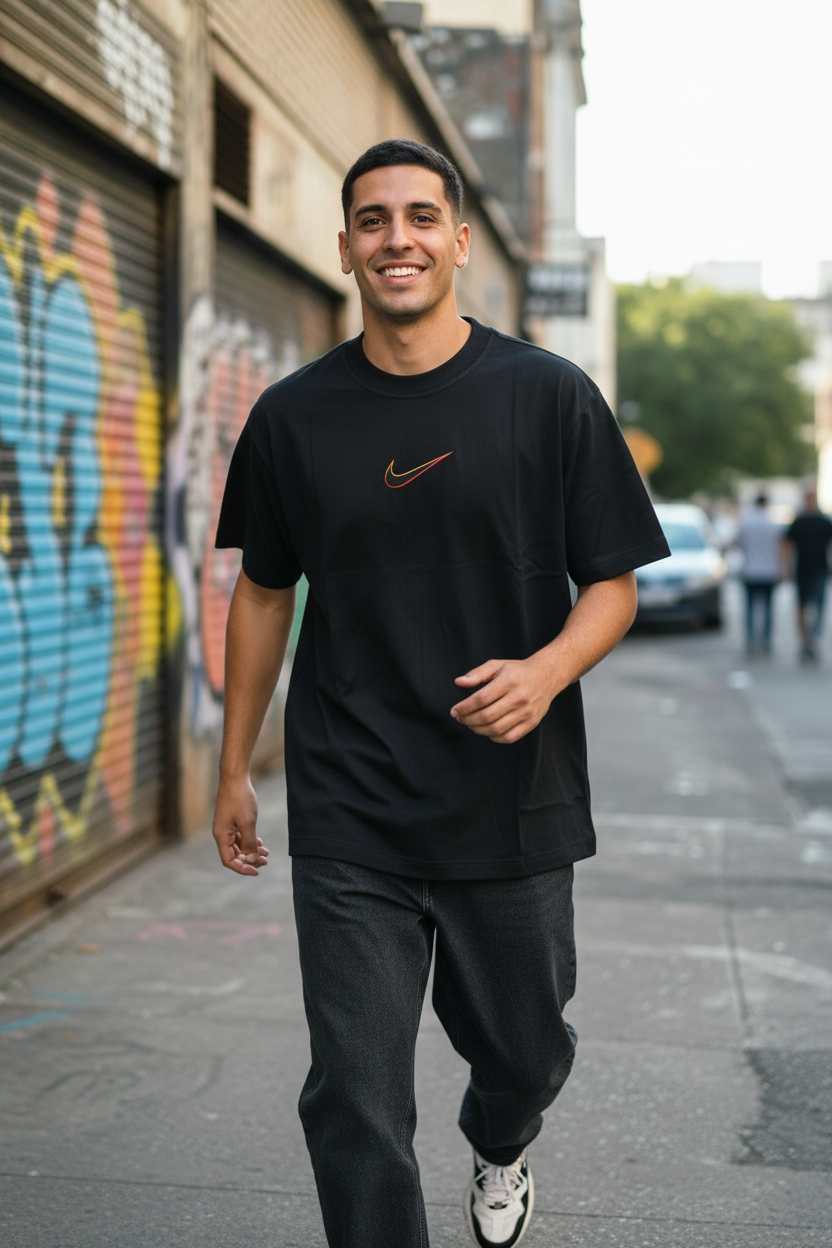 Remera Oversized NK That's All Folks
