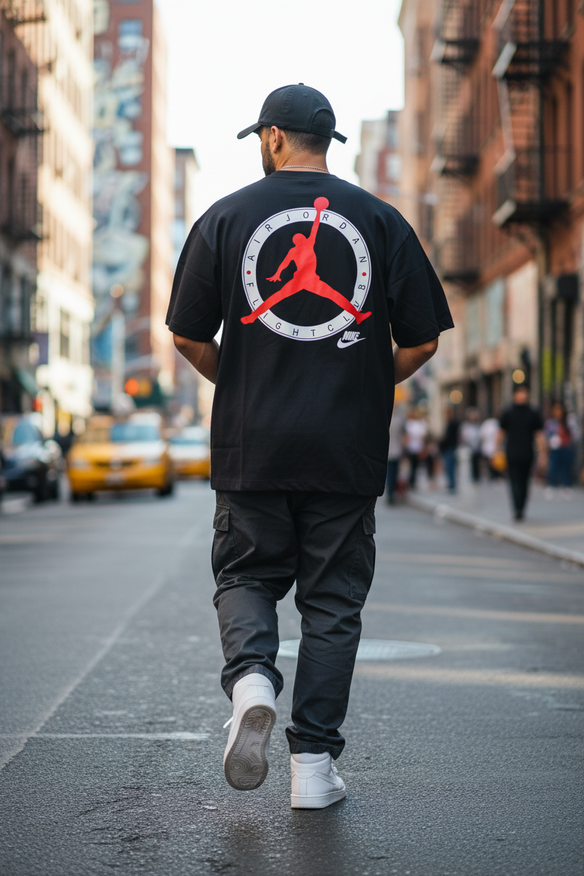 Remera Oversized NK JDN On the Move