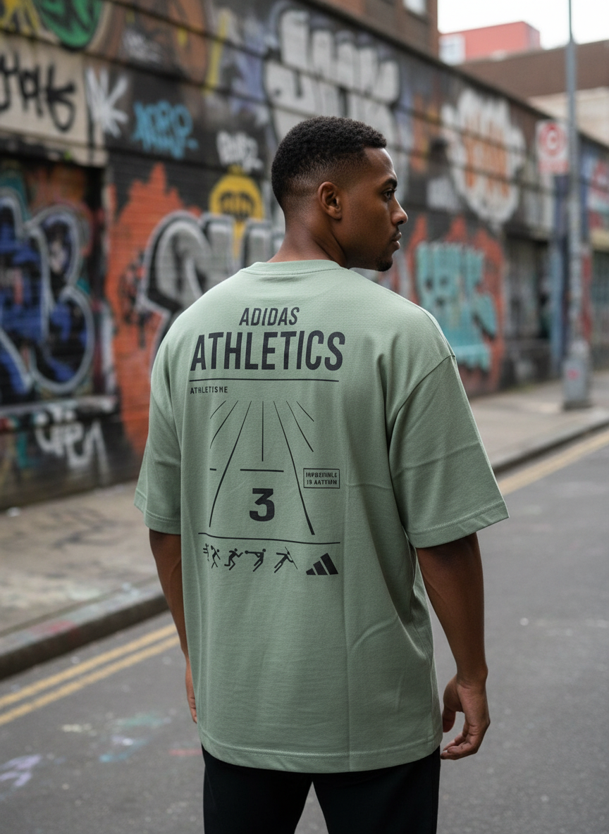 Remera Oversized ADI Athletics