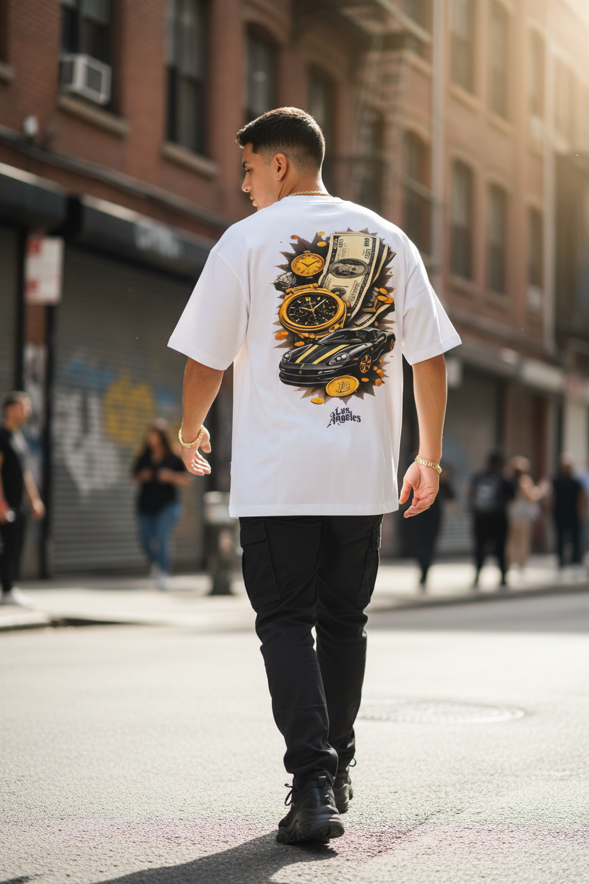 Remera Oversized LA Billionaire