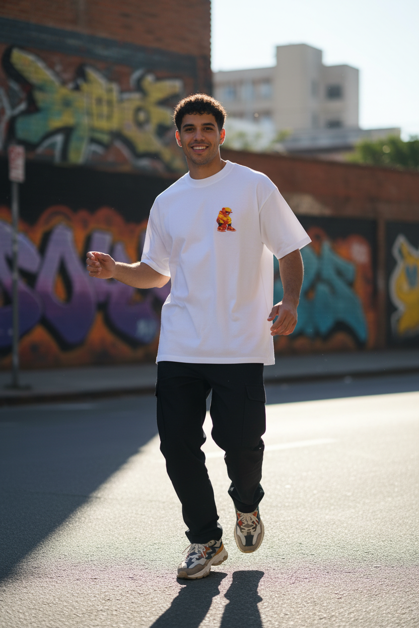 Remera Oversized JDN Teddy Bear