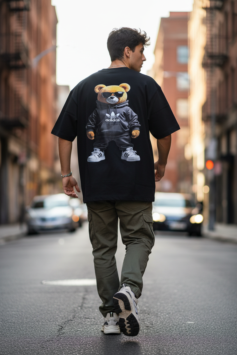 Remera Oversized ADI Teddy