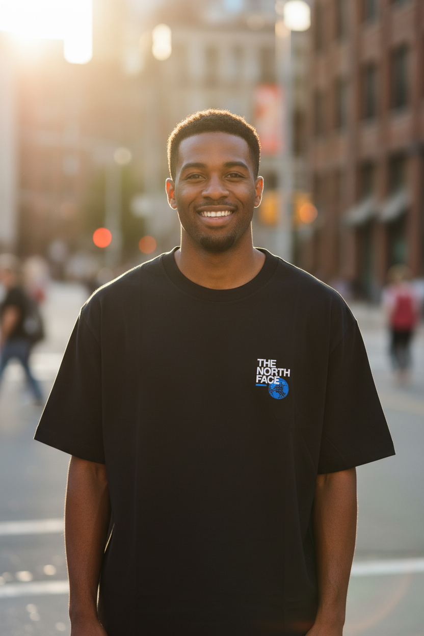 Remera Oversized TNF Peak Coordinates