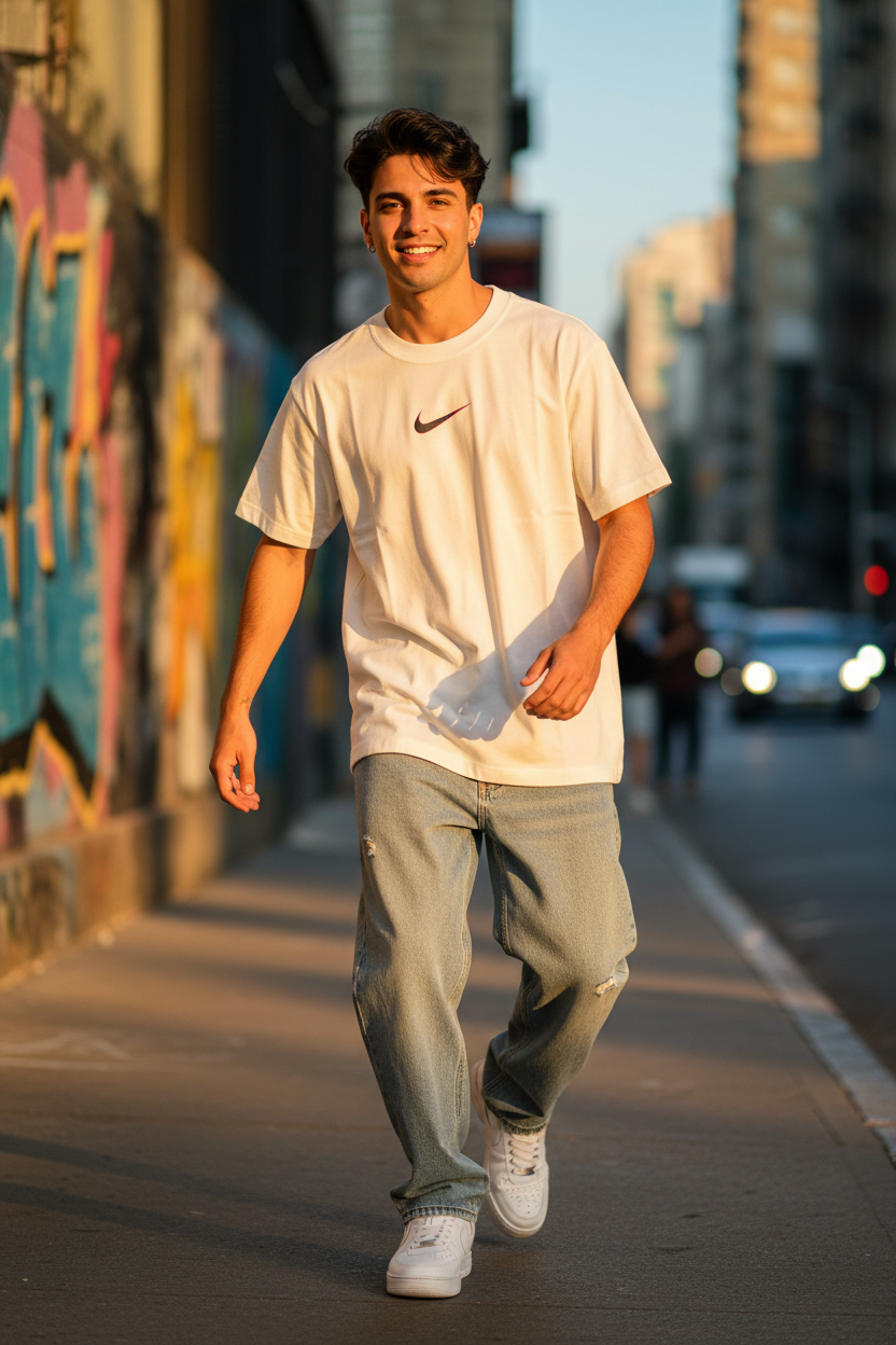 Remera Oversized NK That's All Folks