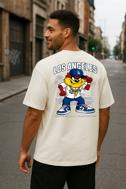 Remera Oversized LA Dodgers Taz
