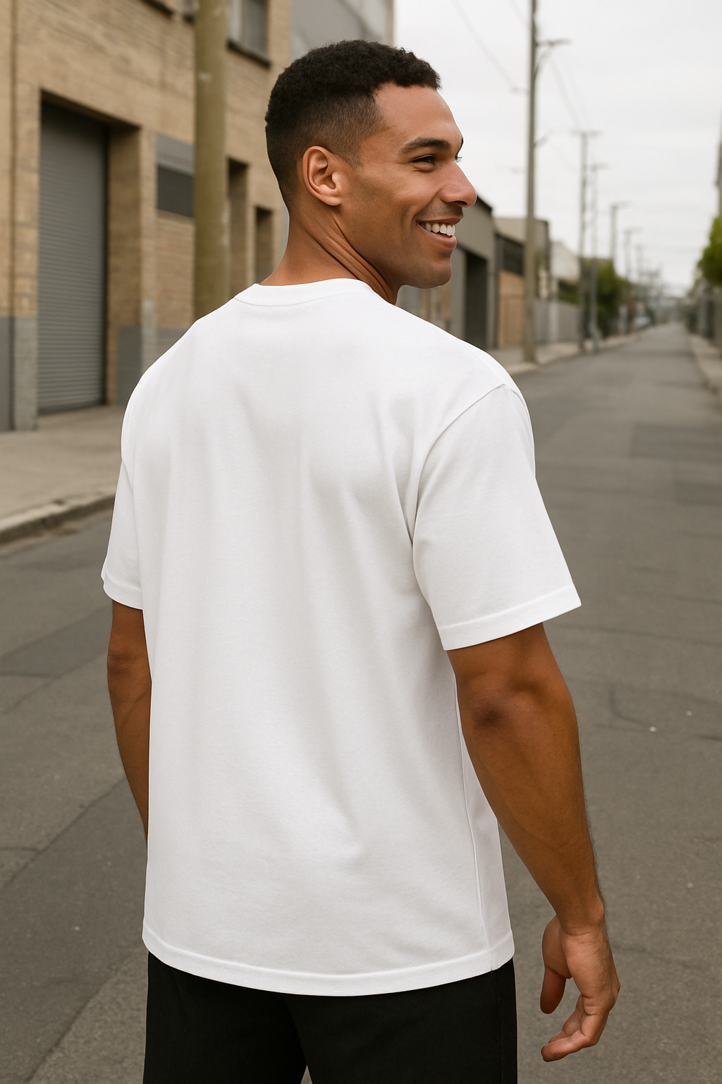 Remera Oversized NK Bordada Shift