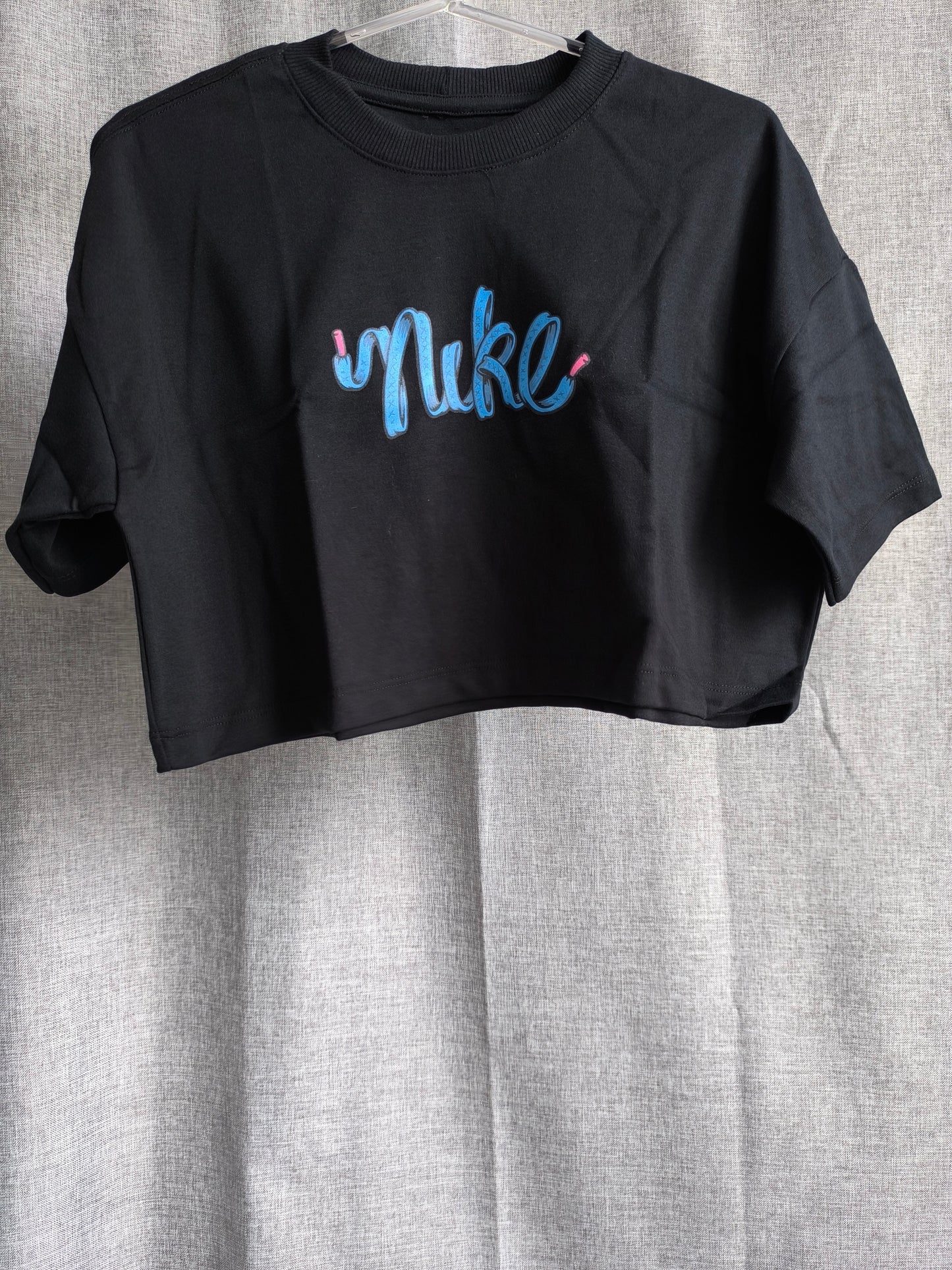 Cropped Oversized NK Skyline Vibe