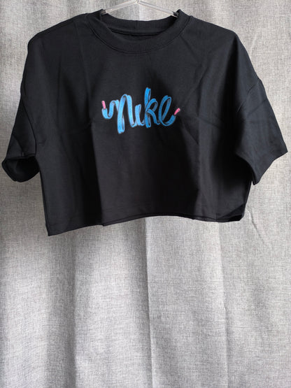 Cropped Oversized NK Skyline Vibe