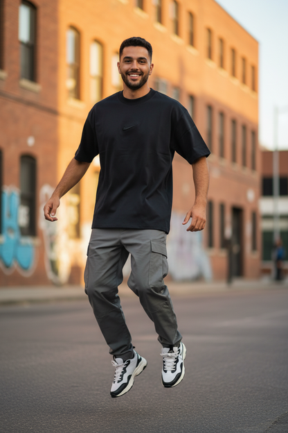 Remera Oversized Bordada NK District