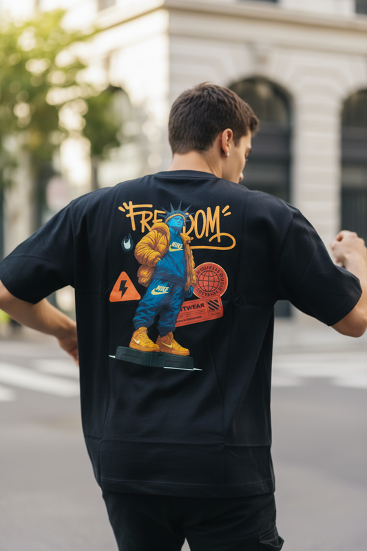 Remera Oversized NK Freedom