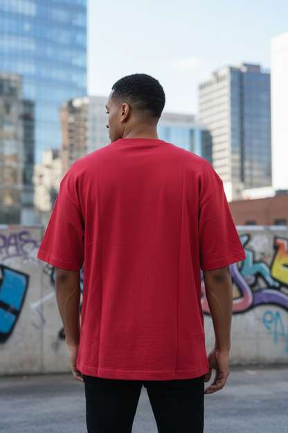 Remera Oversized NK Bordada Classic