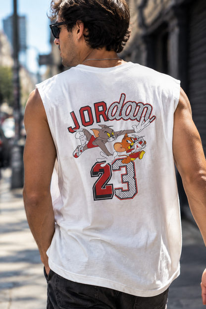 Musculosa Oversized JDN Tom & Jerry