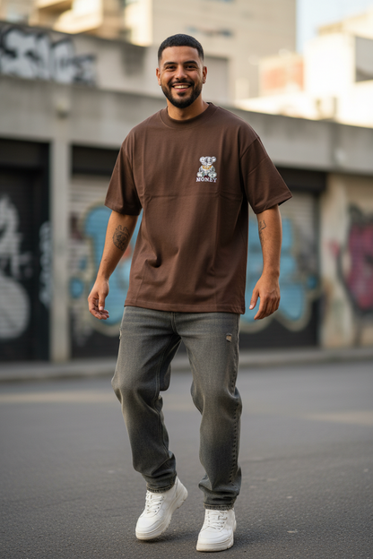 Remera Oversized Money Hustler