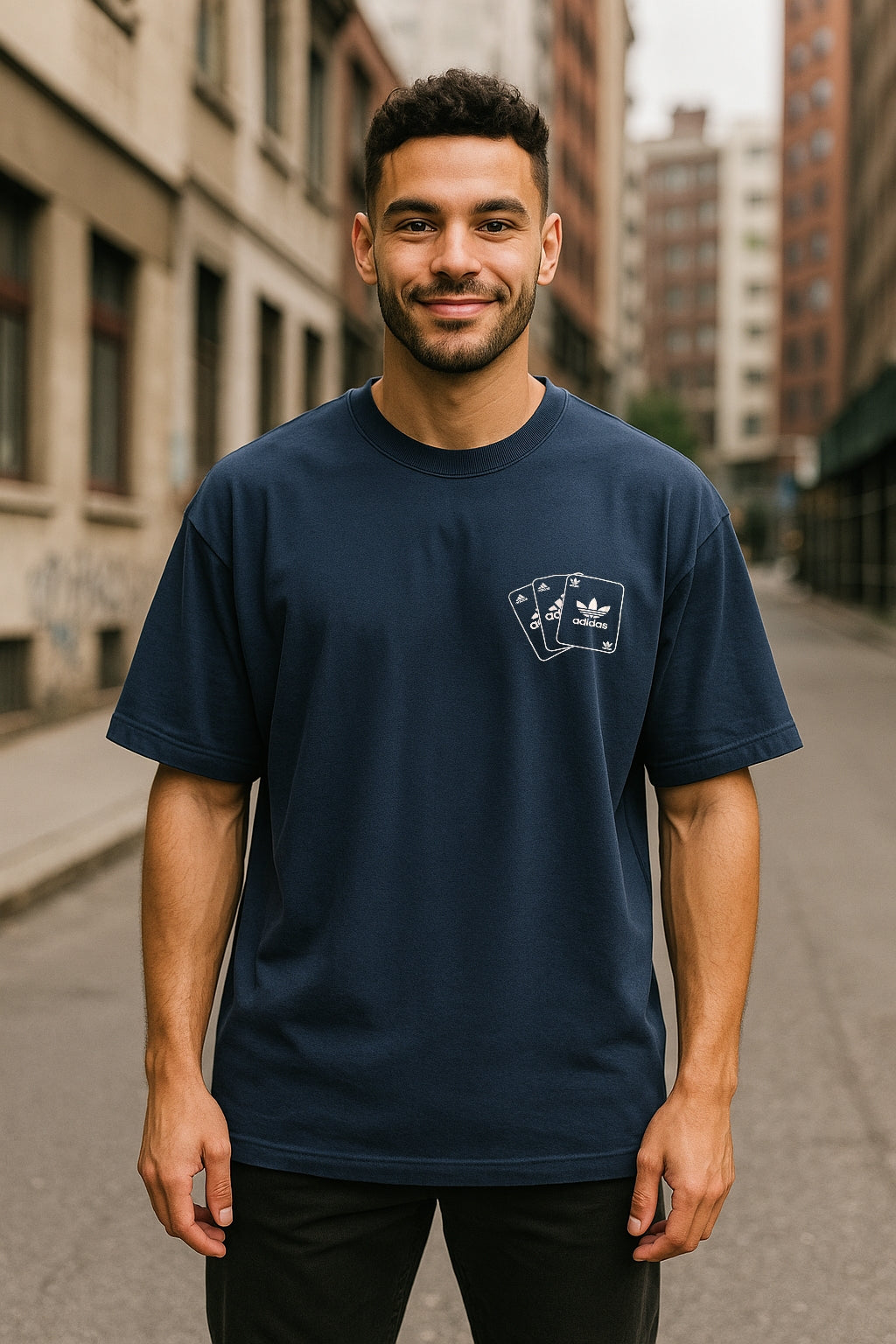 Remera Oversized ADI Royal Deck