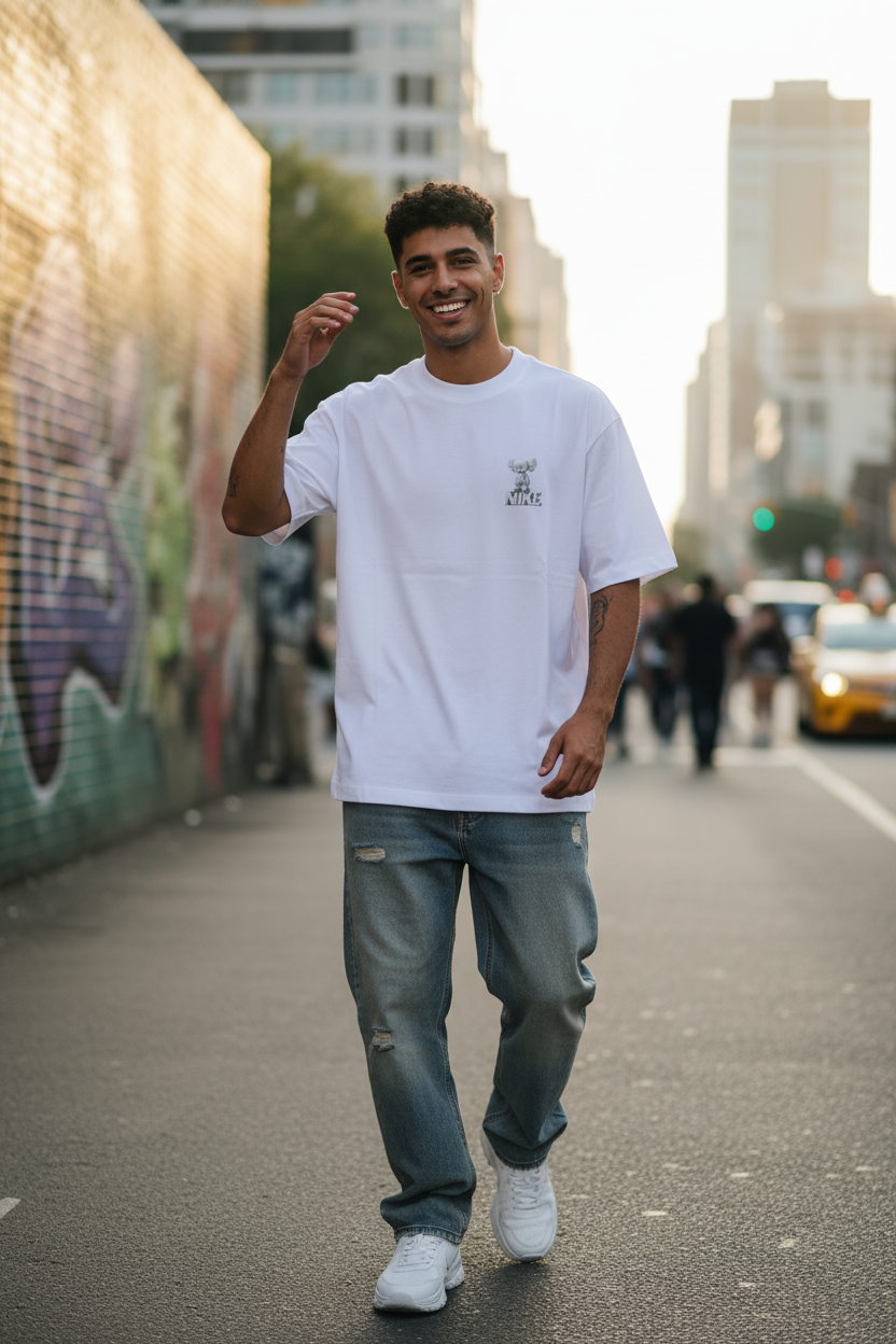 Remera Oversized NK Companion