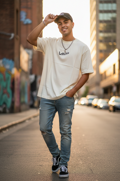 Remera Oversized VNS Worldwide
