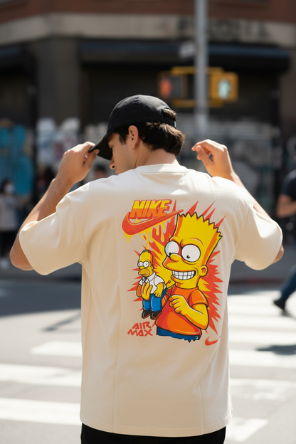 Remera Oversized NK Bart's Vudu