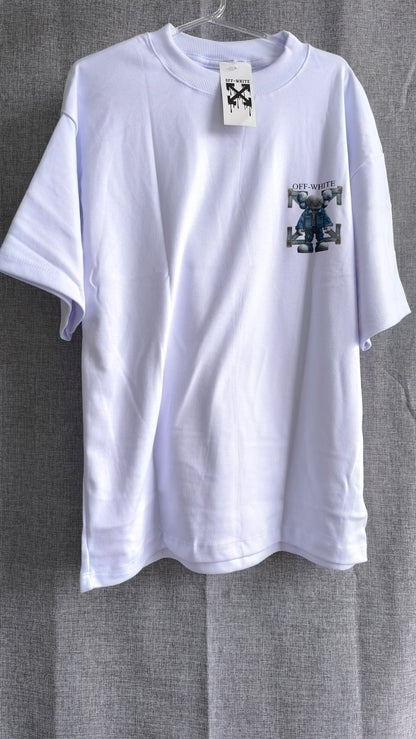 Remera Oversized OFWHT Jean's Bear