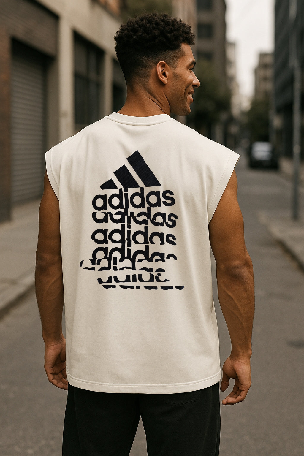 Musculosa Oversized ADI Repeat Mode