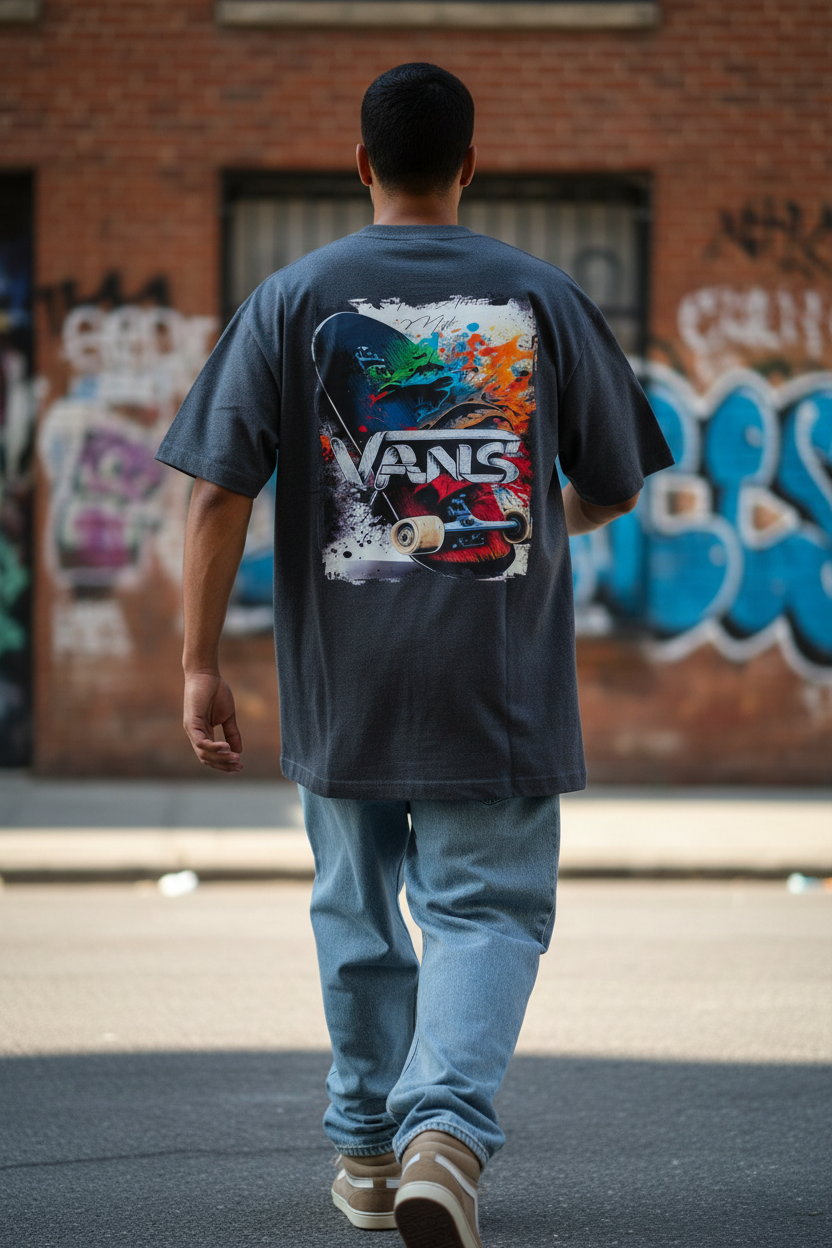 Remera Oversized VNS Skate Board