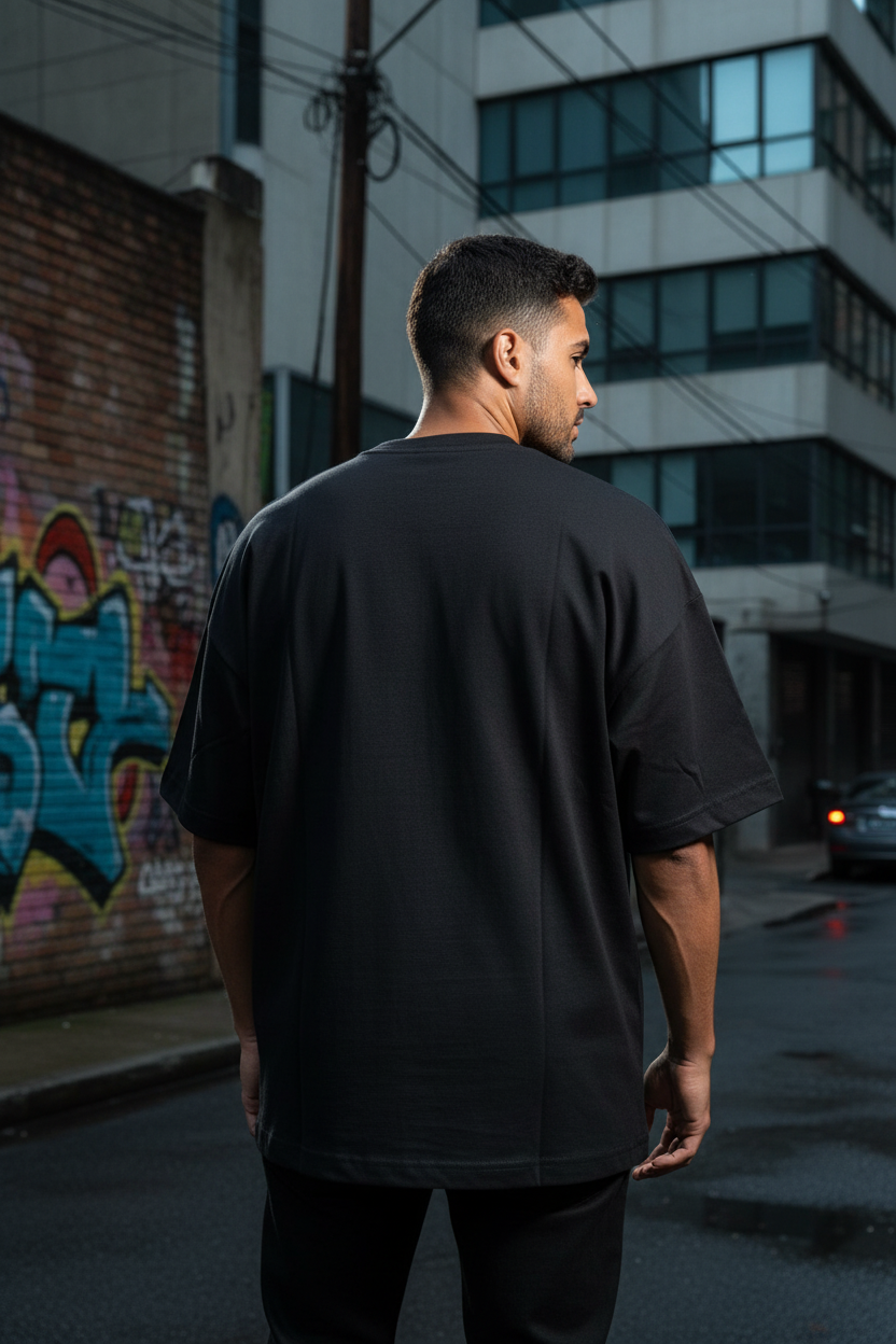 Remera Oversized ADI Bordada Classic