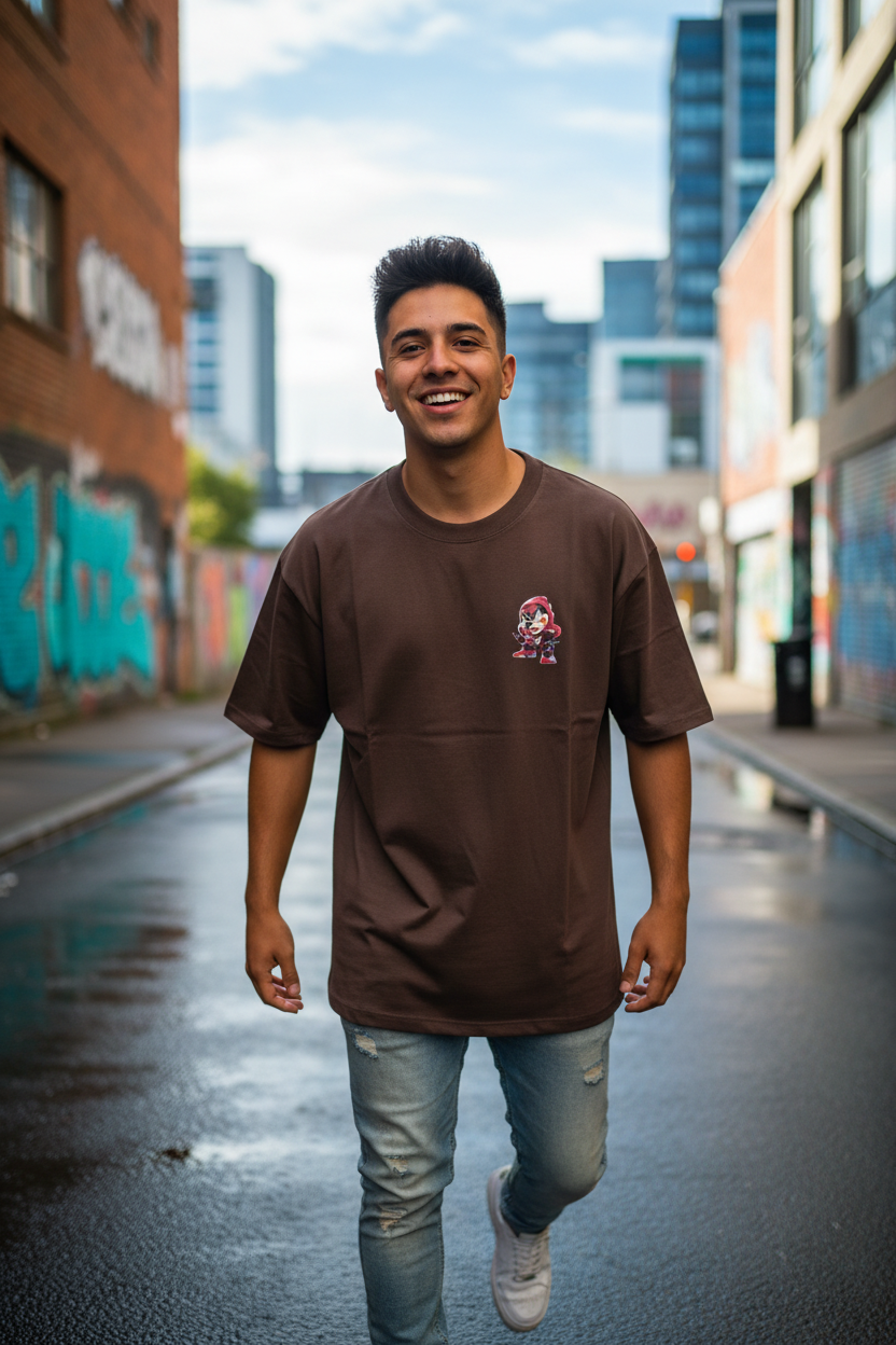 Remera Oversized JDN Ab Grzy