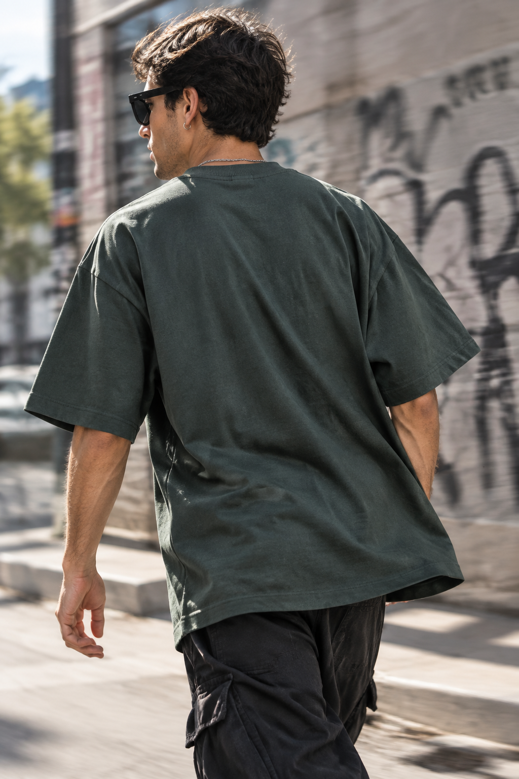Remera Oversized Bordada ADI