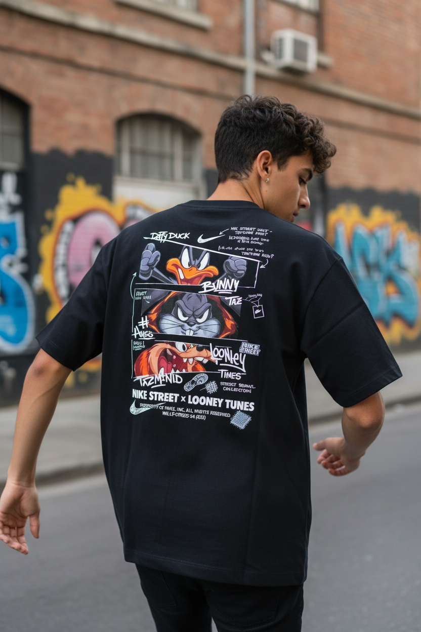 Remera Oversized NK Street Art