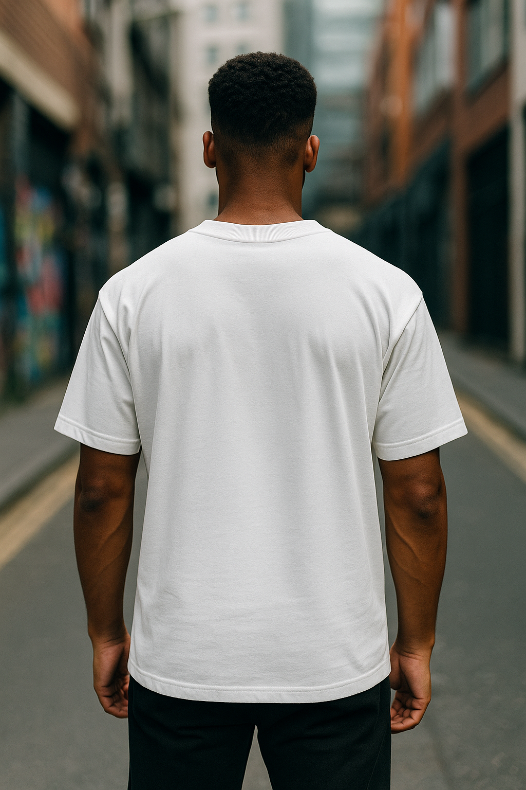 Remera Oversized VNS Bordada Edge