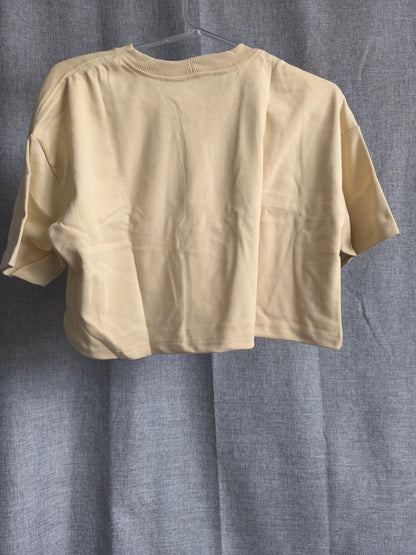 Cropped Oversized AD Game On