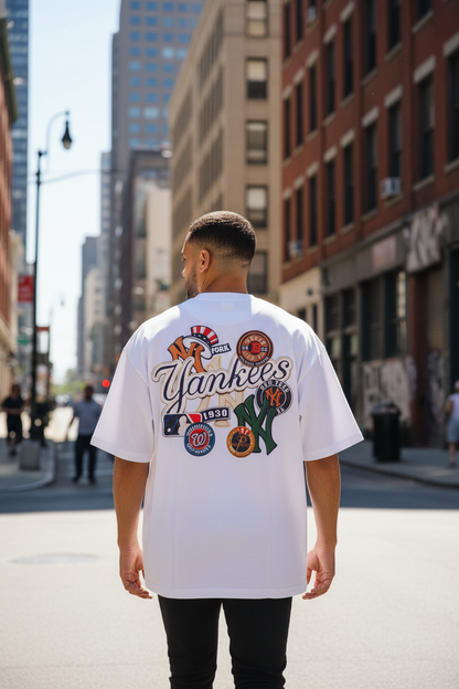 Remera Oversized NY Yankees