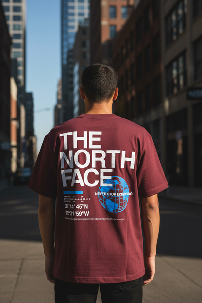 Remera Oversized TNF Peak Coordinates