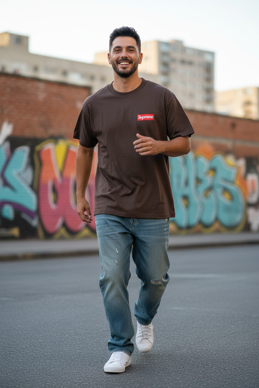 Remera Oversized SPRME Spiderman