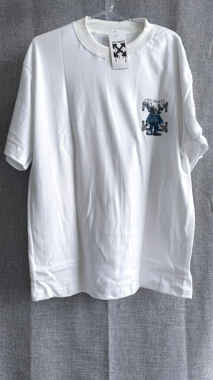 Remera Oversized OFWHT Jean's Bear