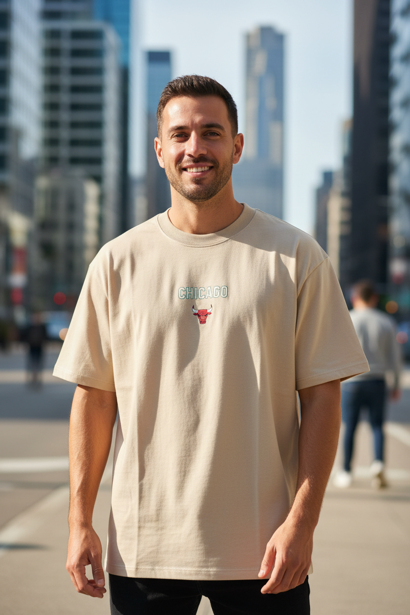 Remera Oversized CB Bull State