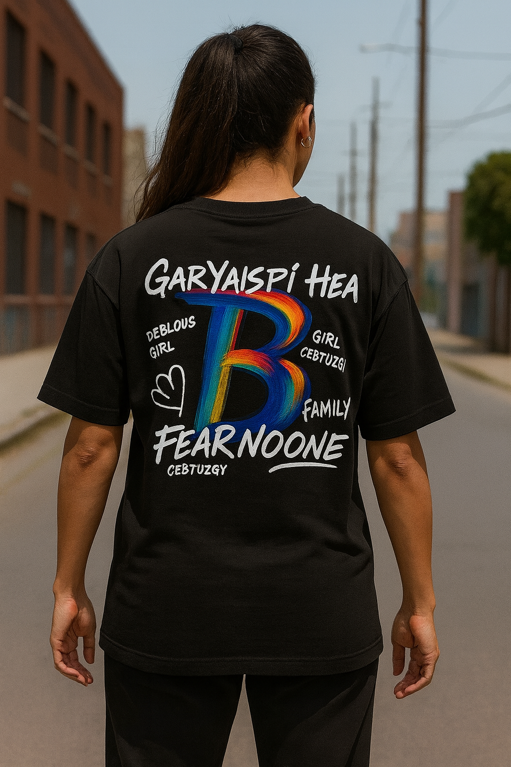 Remera Oversized BLG Fearless B