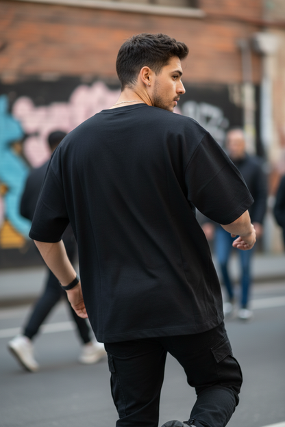 Remera Oversized Bordada ADI Basiq