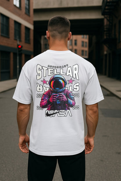 Remera Oversized NK Nasa Astronaut