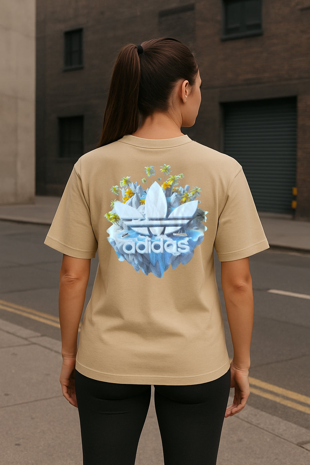 Remera Oversized ADI Oasis