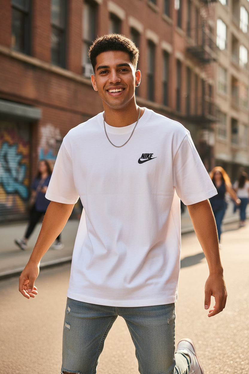 Remera Oversized NK Gangster Bart