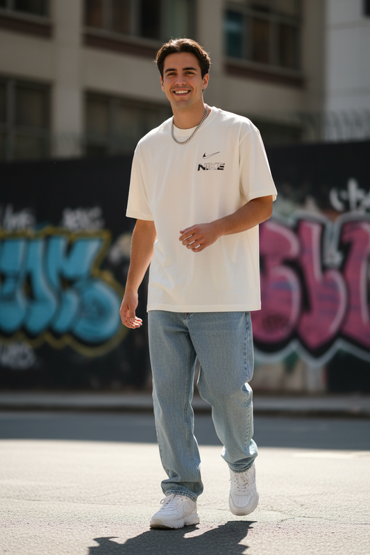 Remera Oversized NK Do Nothing