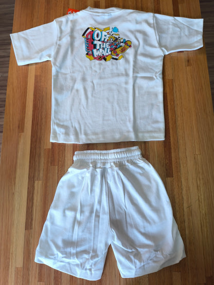 Conjunto Remera y Short VNS Off The Wall