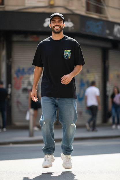 Remera Oversized NK Bart Rebel
