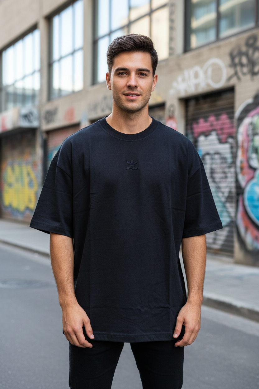 Remera Oversized ADI Bordada Classic