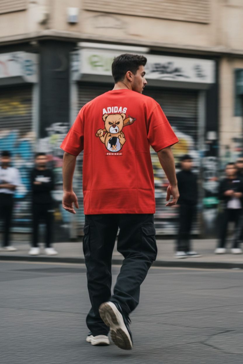 Remera Oversized ADI Toxic Claw