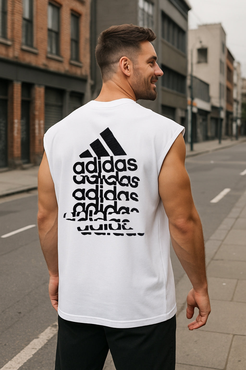 Musculosa Oversized ADI Repeat Mode