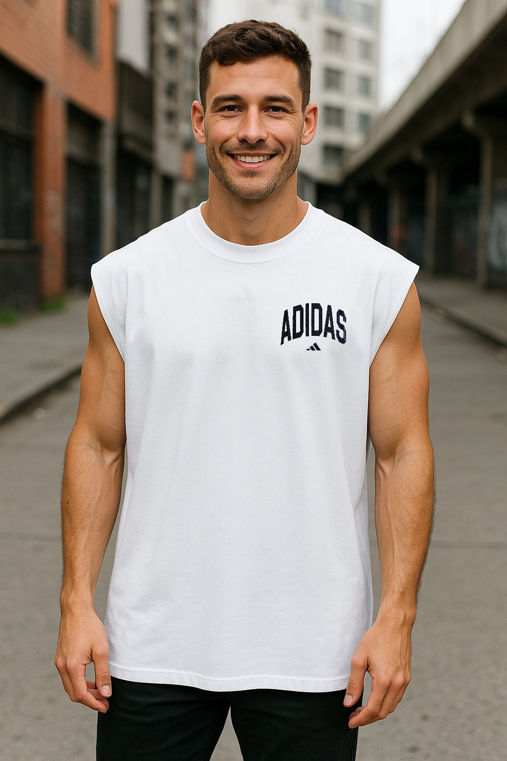 Musculosa Oversized ADI Powerback